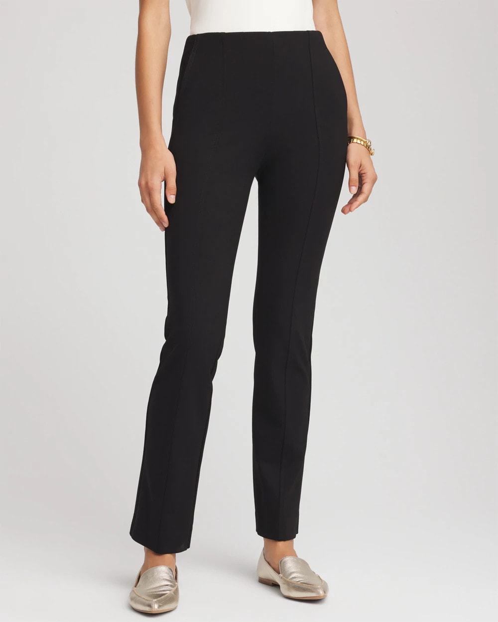 Chico's Classic - Juliet Straight Ankle Pants Black