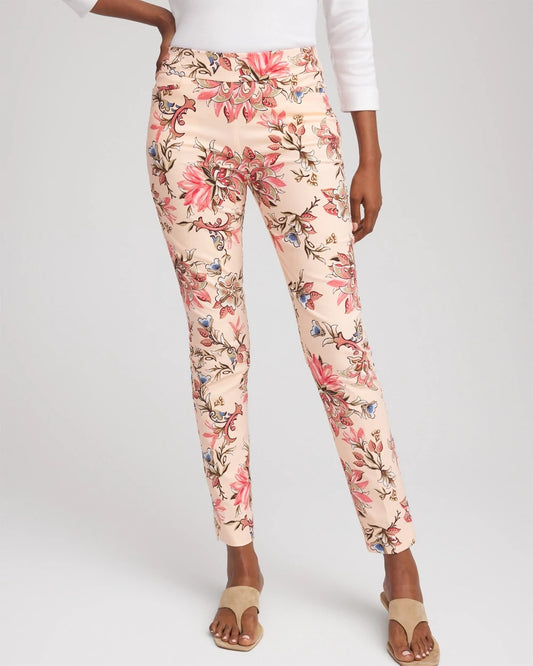 Chico's Classic - Brigitte™ Pull-On Slim Ankle Pants Blushed