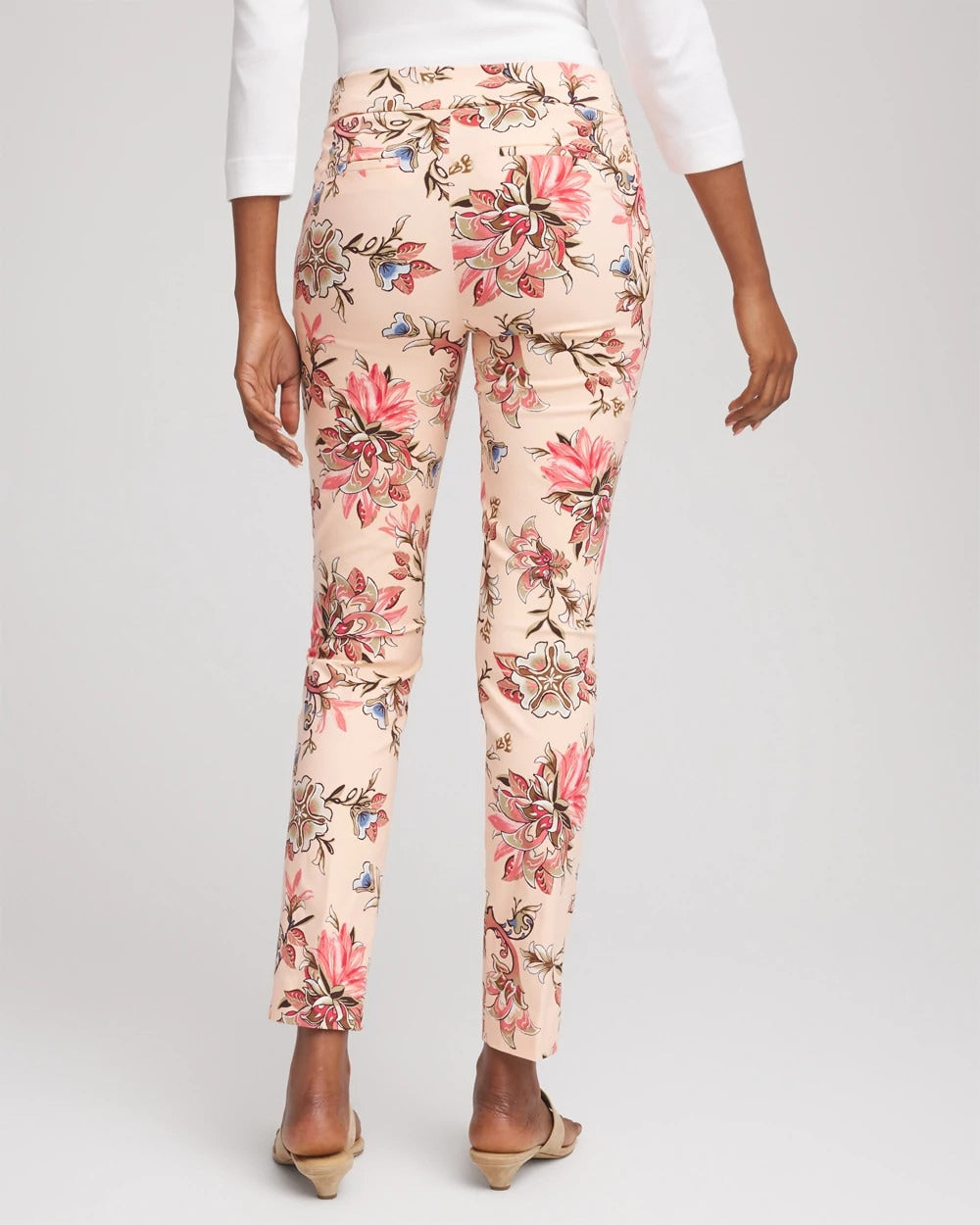 Chico's Classic - Brigitte™ Pull-On Slim Ankle Pants Blushed
