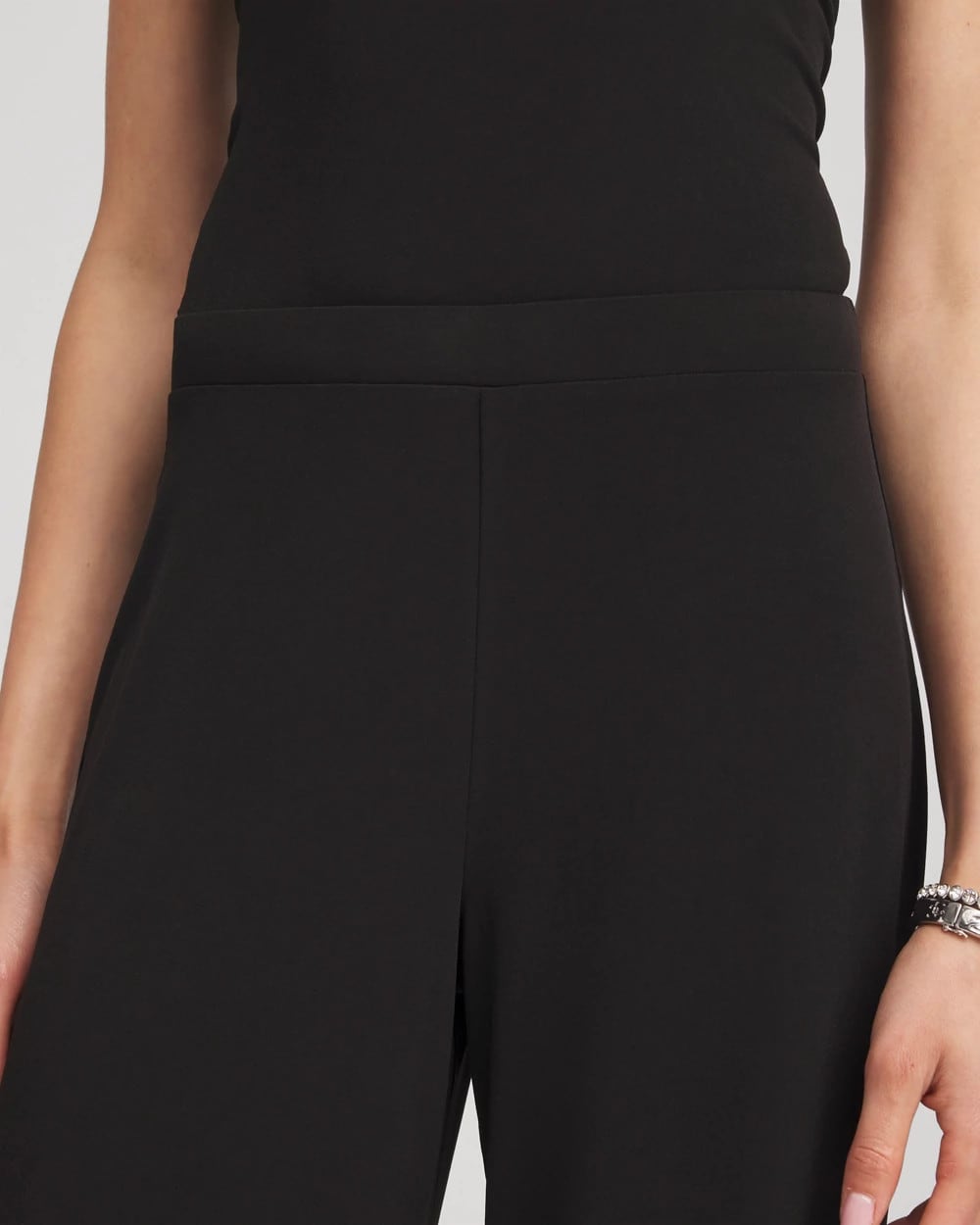 Chico's Trending - Travelers™ Knit Wide-Leg Pants Black