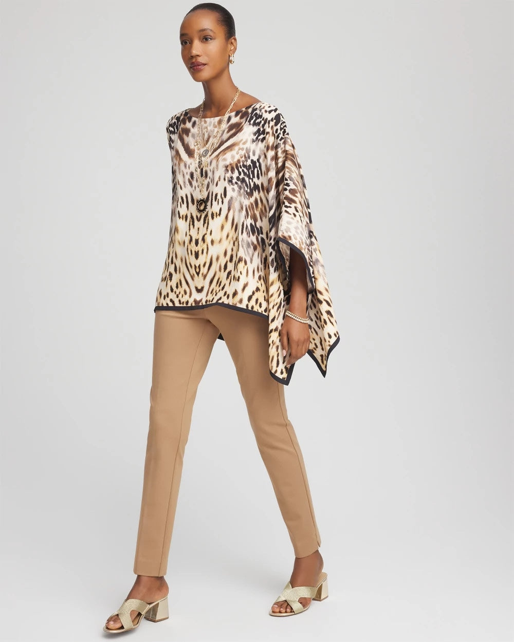Chico's Sale - Juliet Slim Trim Detail Ankle Pants Caramel Apple