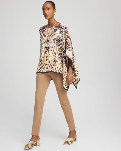 Chico's Sale - Juliet Slim Trim Detail Ankle Pants Caramel Apple