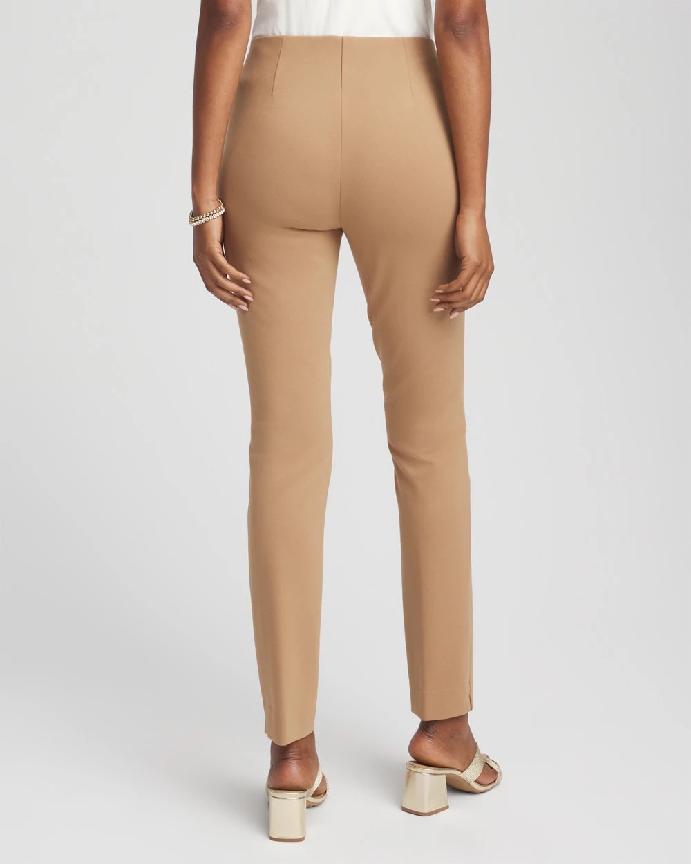 Chico's Sale - Juliet Slim Trim Detail Ankle Pants Caramel Apple
