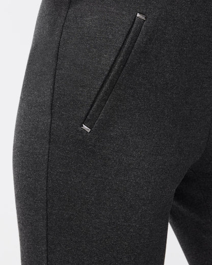 Chico's Special Offer - Juliet Trim Detail Ponte Pants Graphite Heather Gray