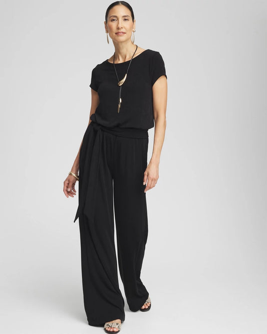 Chico's Top Pick - Travelers™ Cap Sleeve Jumpsuit Travelers Black