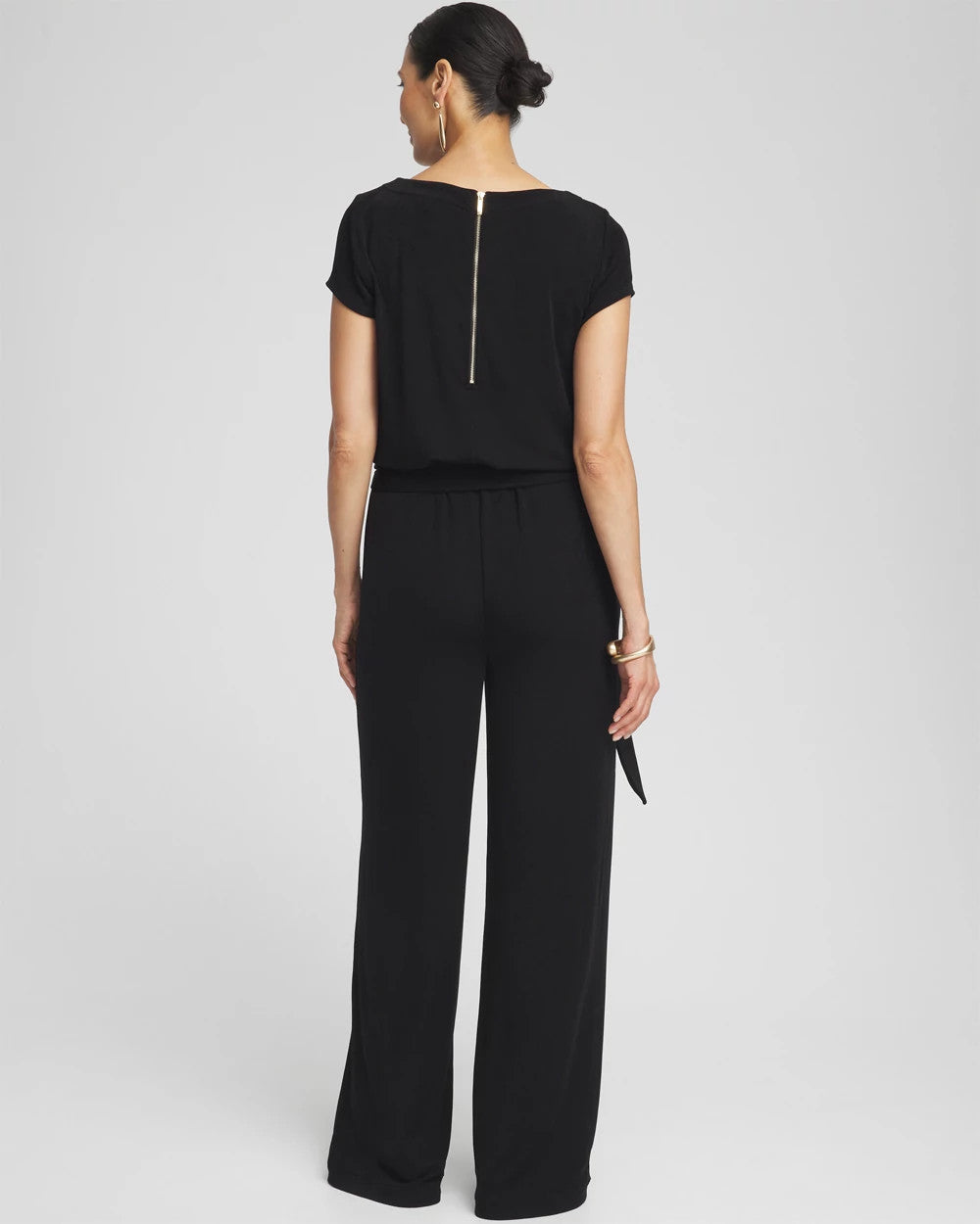Chico's Top Pick - Travelers™ Cap Sleeve Jumpsuit Travelers Black