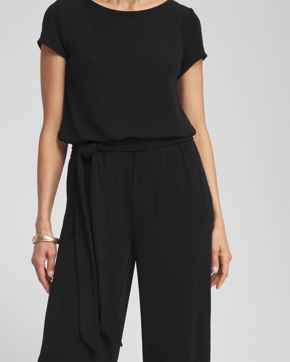 Chico's Top Pick - Travelers™ Cap Sleeve Jumpsuit Travelers Black