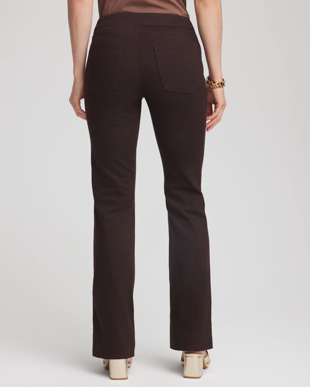 Chico's Everyday - Pull-On Slim Bootcut Jeggings Cocoa Bean