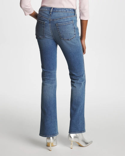 Chico's Classic - Skinny Bootcut Jeans Evelyn Indigo