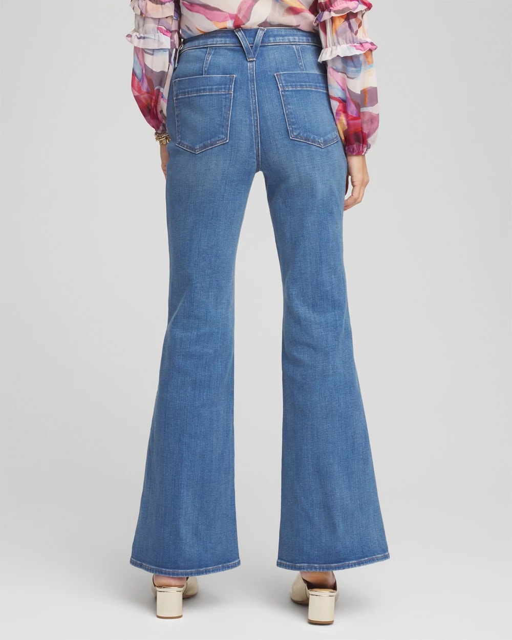 Chico's Essential - So Slimming® High Rise Flare Jeans Freya Indigo