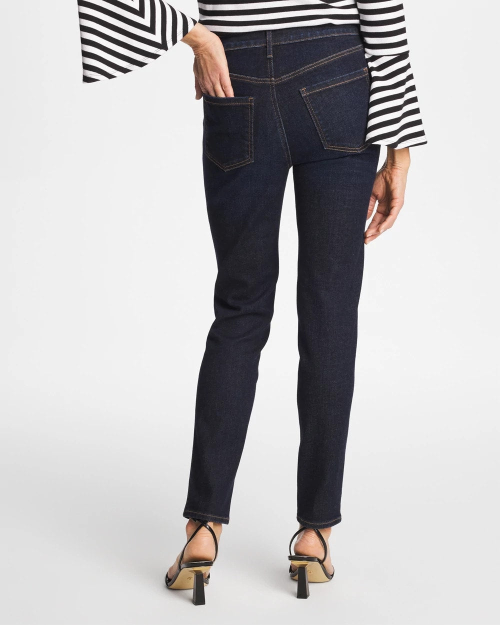 Chico's Best Price - Skinny Ankle Jeans Scarlet Oak Indigo