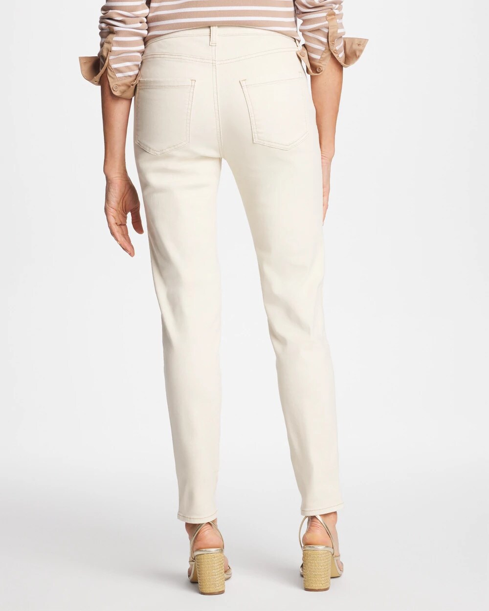 Chico's Trending - Skinny Ankle Jeans Sea Salt