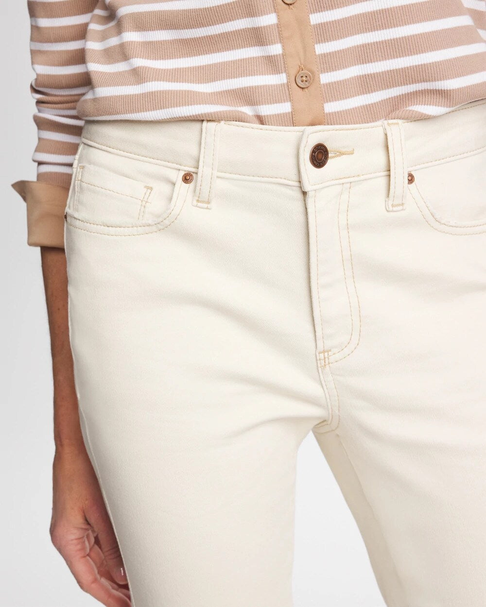 Chico's Trending - Skinny Ankle Jeans Sea Salt