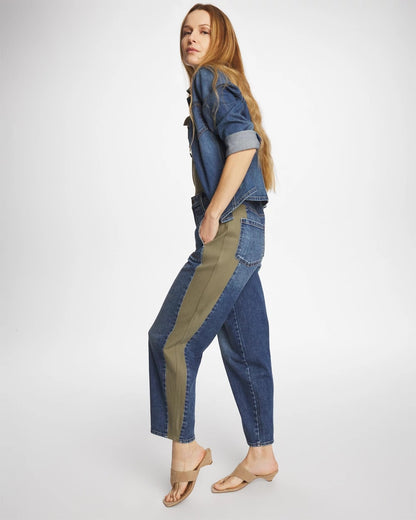 Chico's Trusted - Utility Barrel Jeans Mariana Indigo