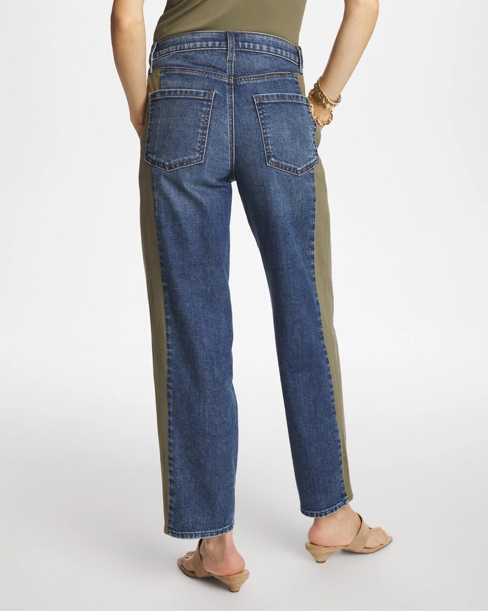 Chico's Trusted - Utility Barrel Jeans Mariana Indigo