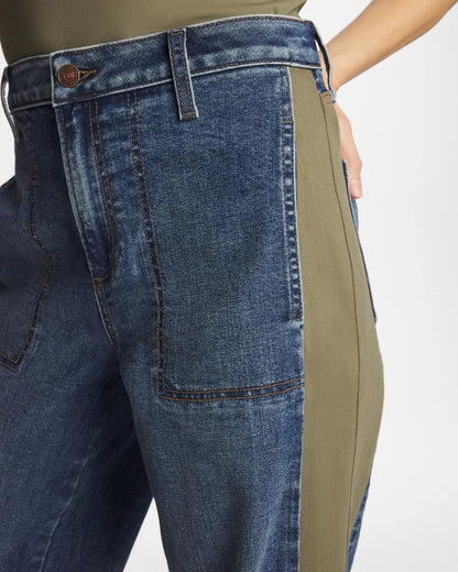 Chico's Trusted - Utility Barrel Jeans Mariana Indigo