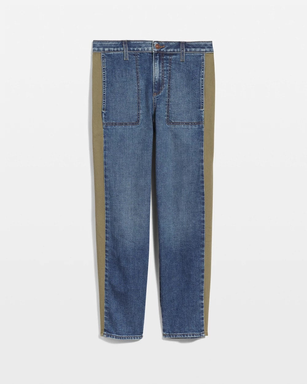 Chico's Trusted - Utility Barrel Jeans Mariana Indigo