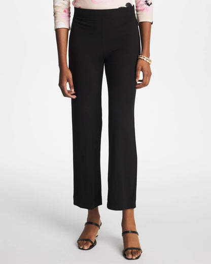 Chico's Discount - Matte Jersey Cropped Pants Black
