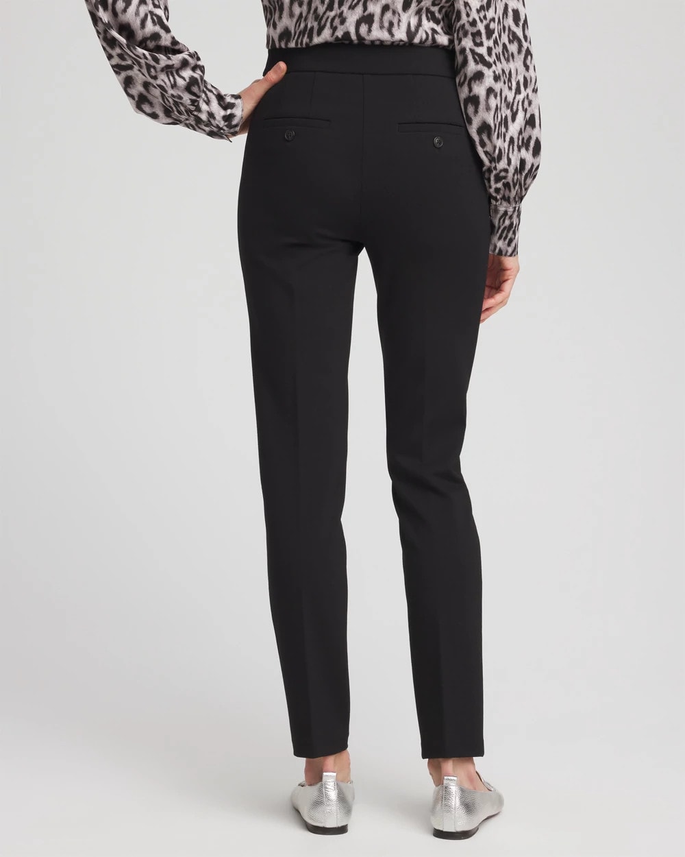Chico's Popular - Emme Skinny Ponte Ankle Pants Black