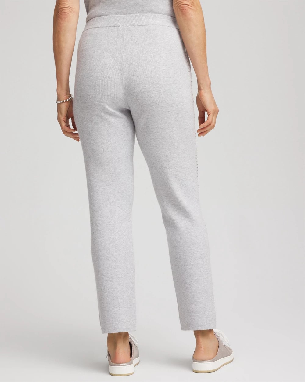 Chico's Smart Buy - Zenergy® Luxe Diamante Pants Frosted Gray Heather