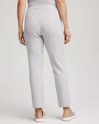 Chico's Smart Buy - Zenergy® Luxe Diamante Pants Frosted Gray Heather