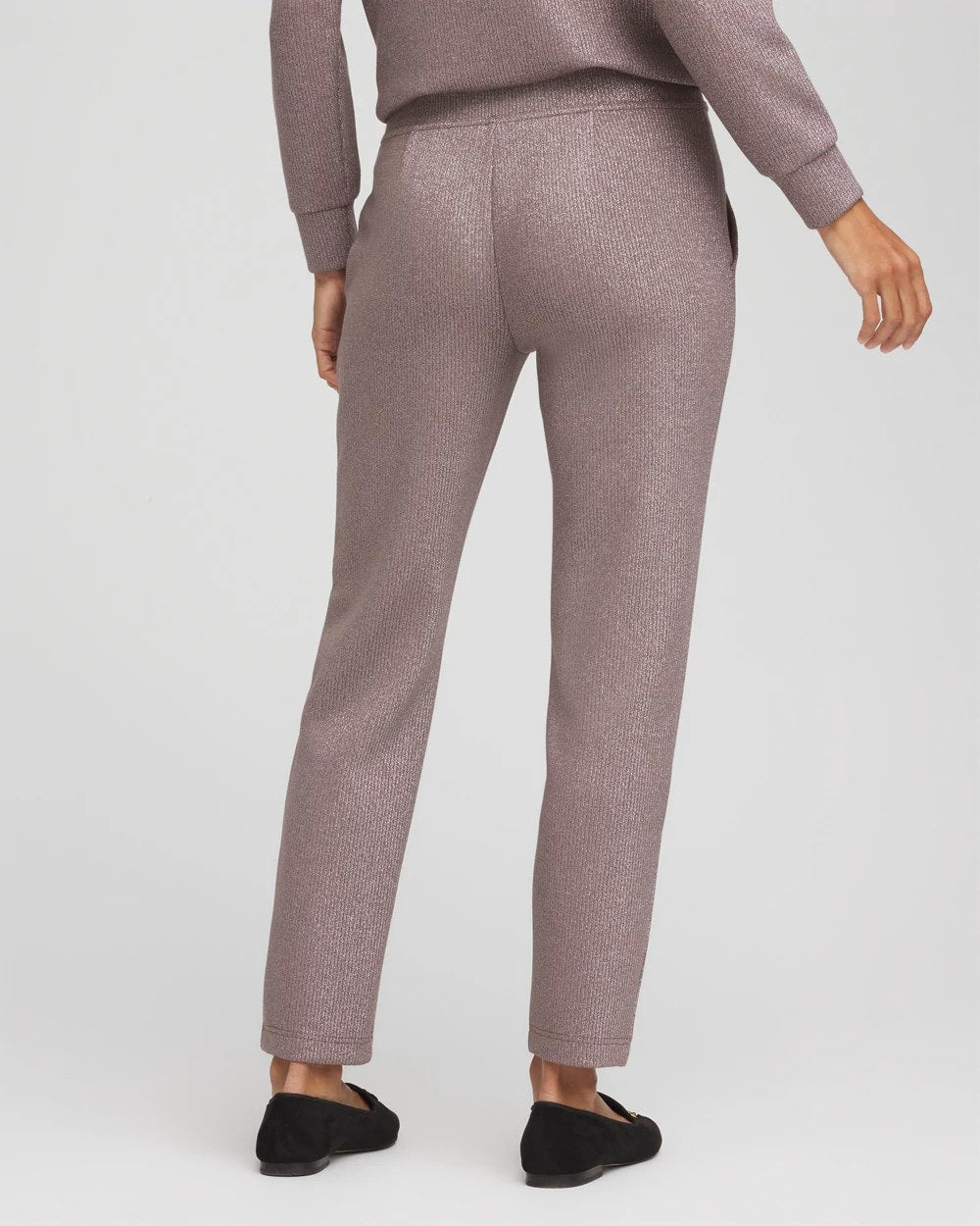 Chico's Recommended - Zenergy® Sparkle Tapered Ankle Pants Walnut