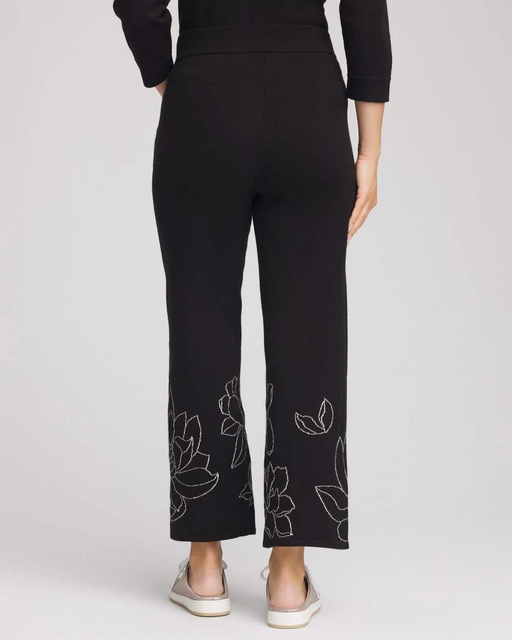 Chico's Classic - Zenergy® Luxe Intarsia Pants Black