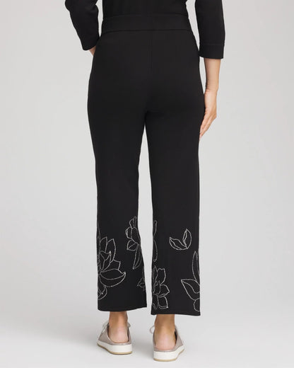 Chico's Classic - Zenergy® Luxe Intarsia Pants Black