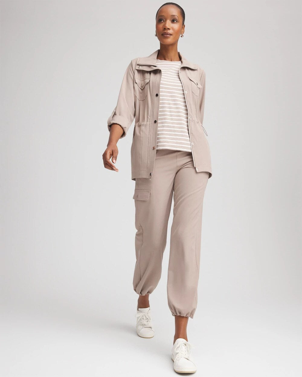 Chico's Customer Favorite - Zenergy® Ripstop Cargo Ankle Pants Rocky Mountain