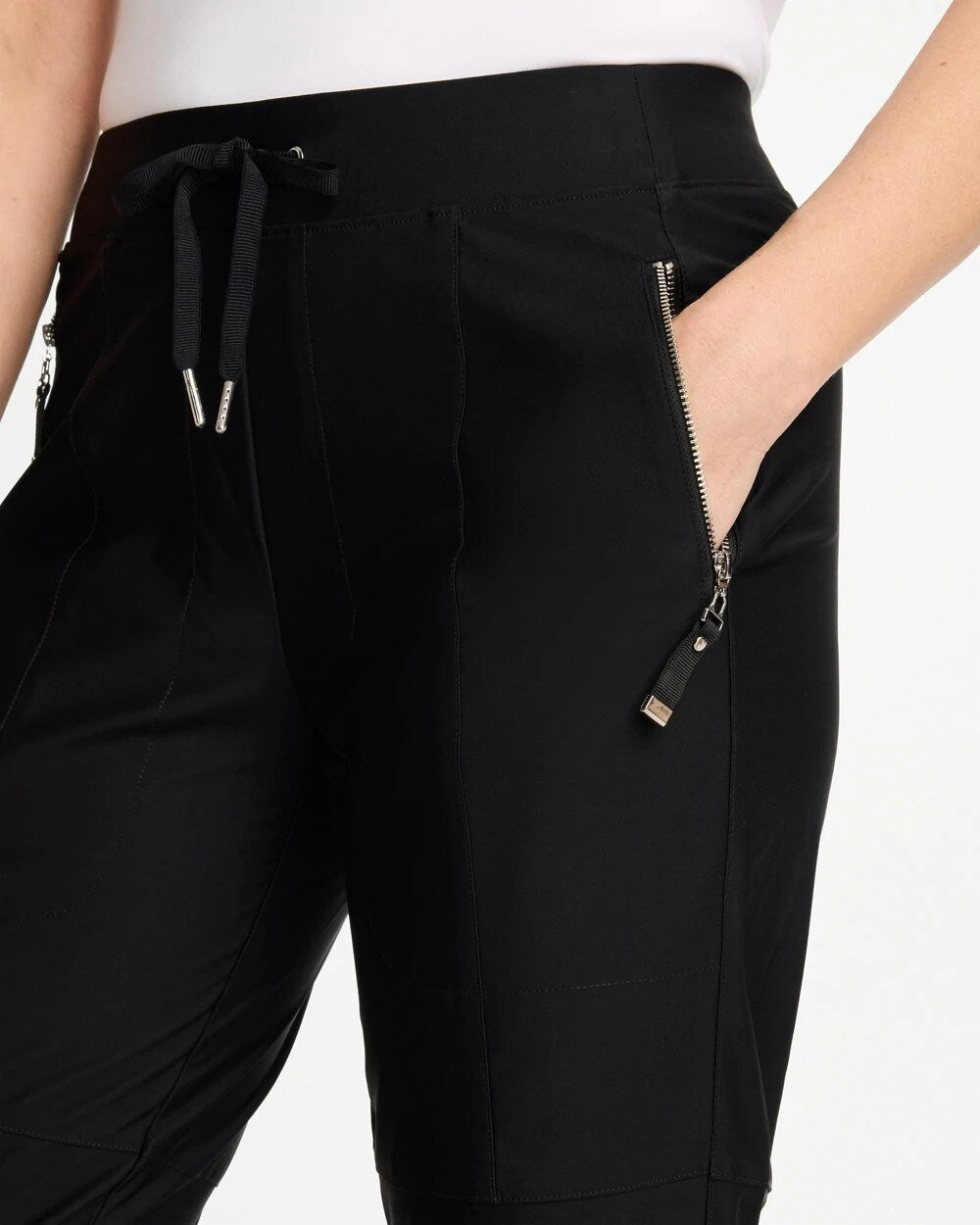 Chico's Best Price - Zenergy® Seam Detail Stretch Pants Black