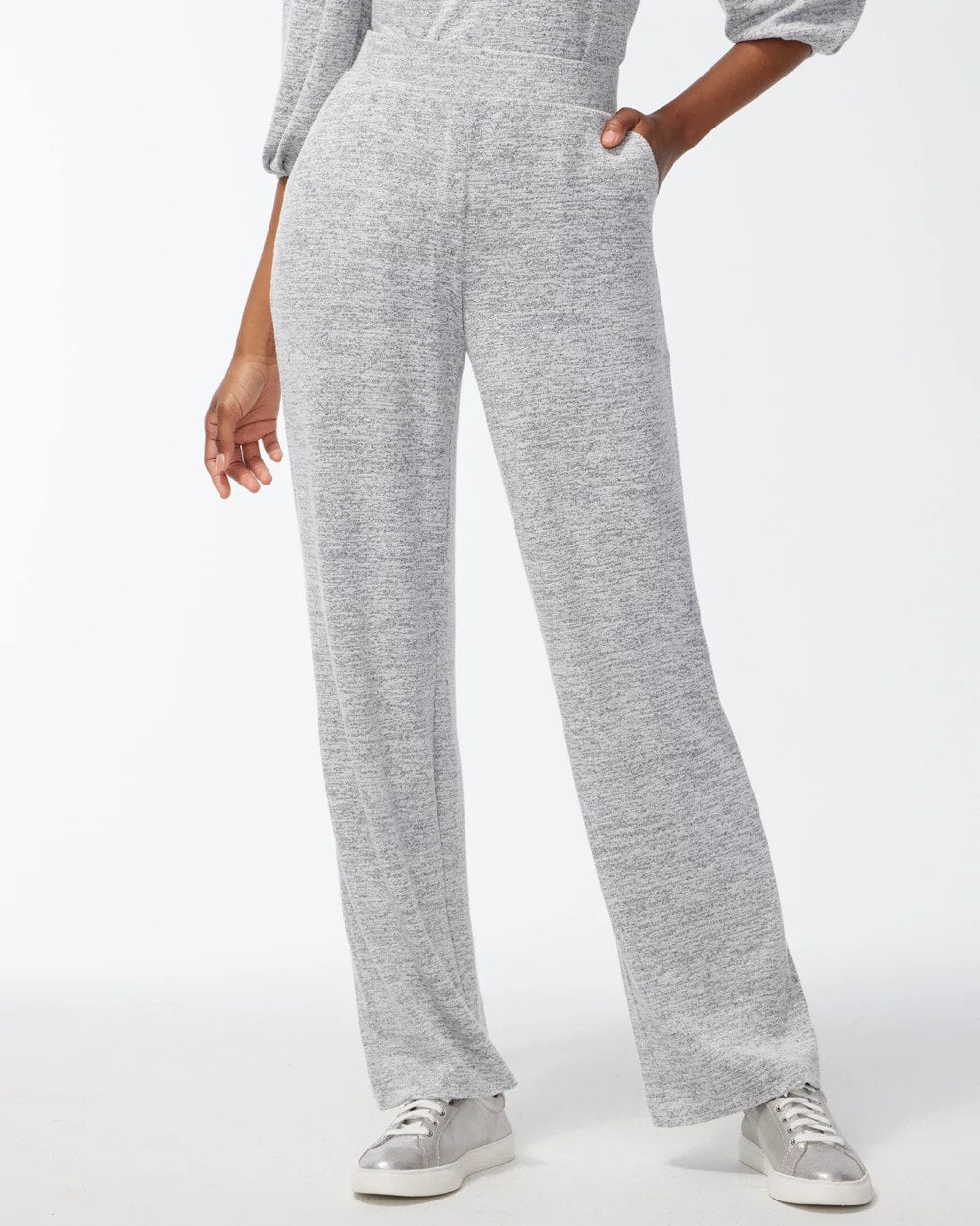 Chico's Essential - Zenergy® Soft Essentials Pants Salt And Pepper