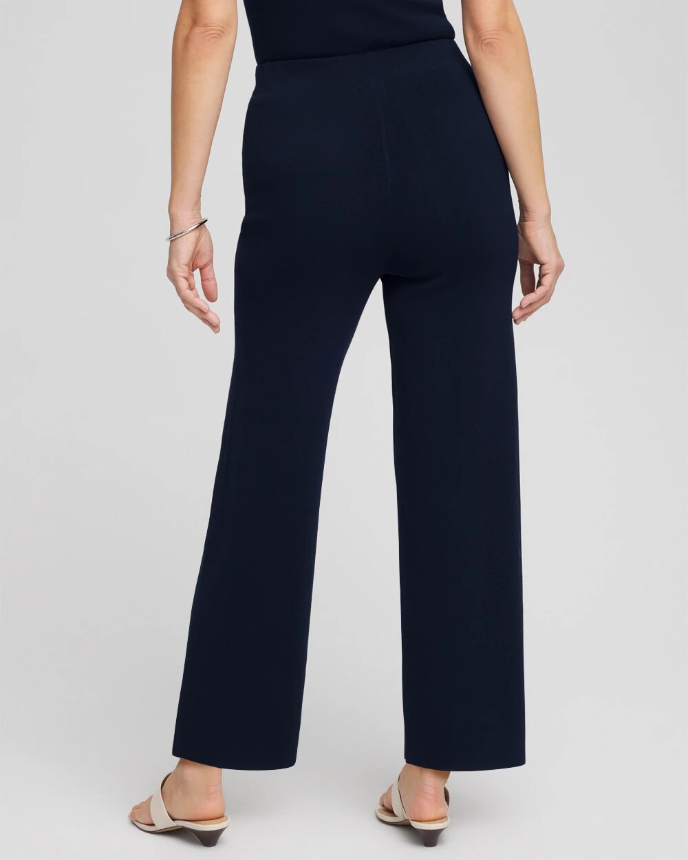 Chico's Top Pick - Travelers™ Sweater Knit Wide-Leg Pants Travelers India Ink