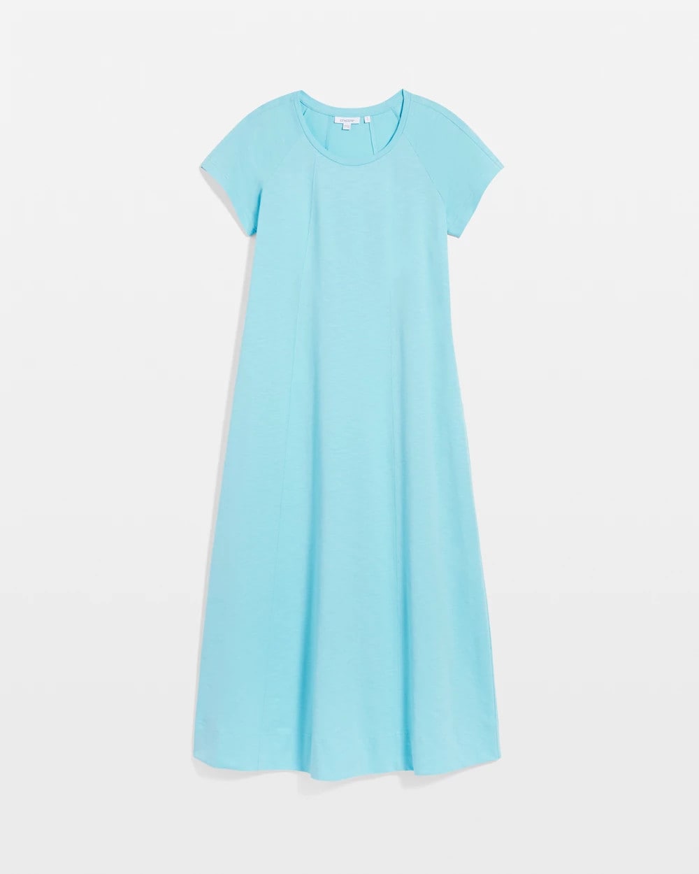 Chico's Deals - Short-Sleeved Maxi Dress Paradiso Blue