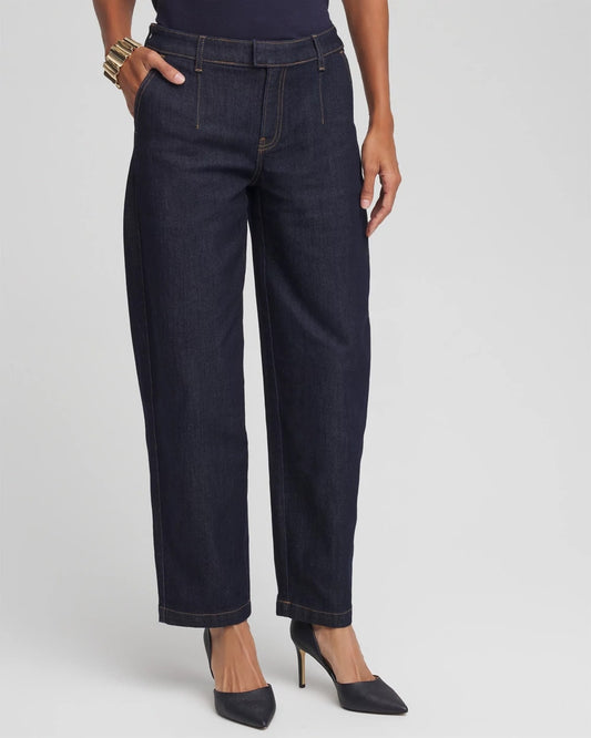 Chico's Deals - Tapered Trouser Jeans Cedar Rinse