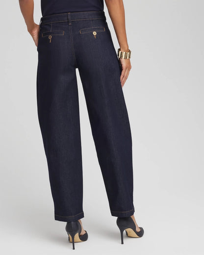 Chico's Deals - Tapered Trouser Jeans Cedar Rinse