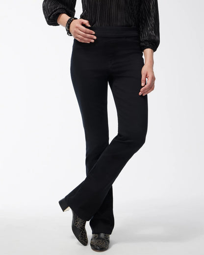 Chico's Hot Sale - Black Pull-on Bootcut Jeggings Black