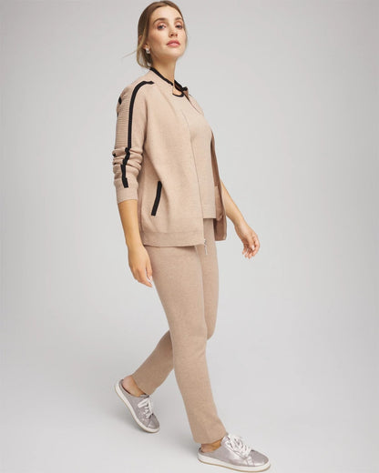 Chico's Special Offer - Zenergy® Luxe Cashmere-Blend Cardigan Champagne Fizz