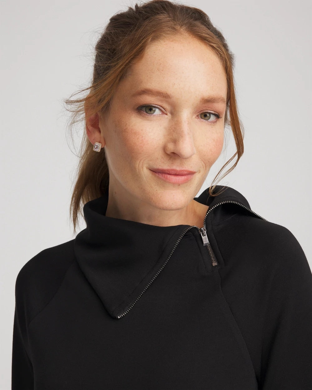 Chico's Featured - Zenergy® Soft Popover Top Black