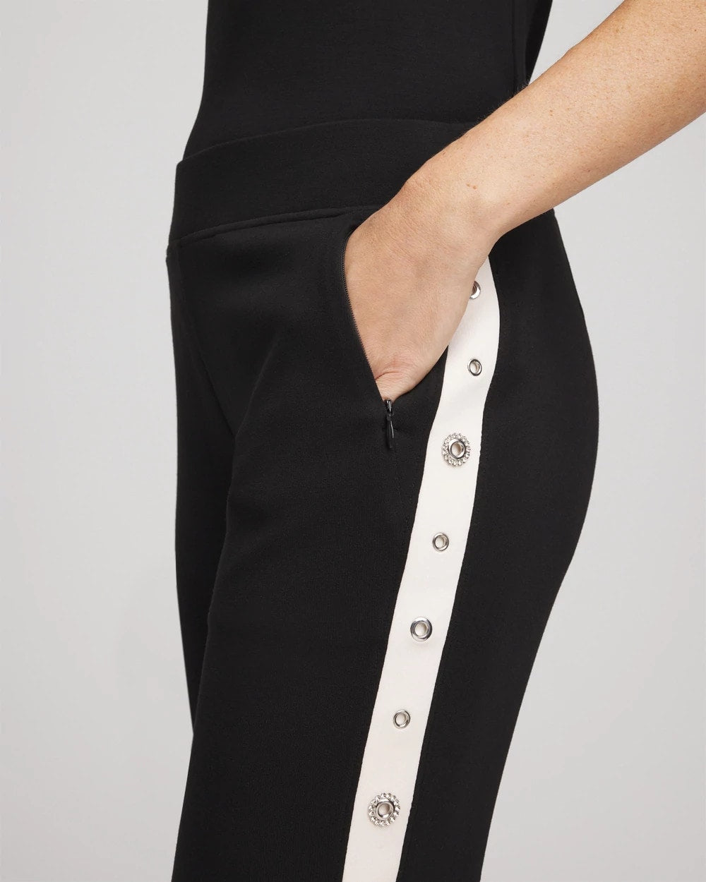 Chico's Essential - Zenergy® Grommet Pants Black