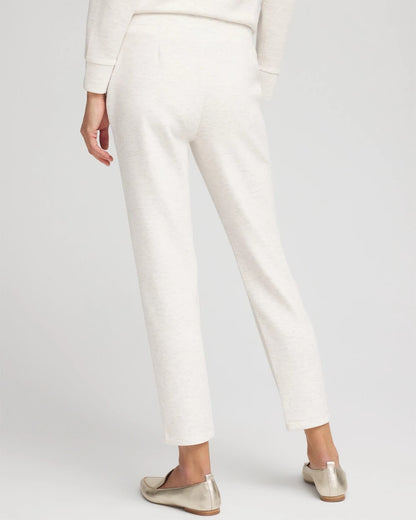 Chico's Great Value - Zenergy® Heathered Ankle Pants Ecru