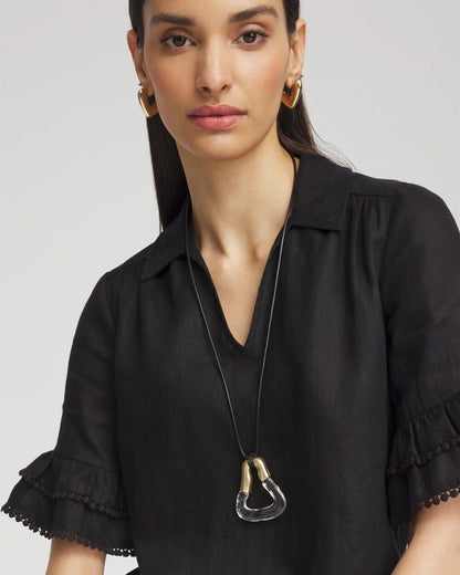 Chico's Recommended - Adjustable Lucite Pendant Necklace Lucite