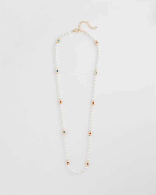 Chico's Recommended - Goldtone Faux Pearl Single-Strand Necklace Pearl