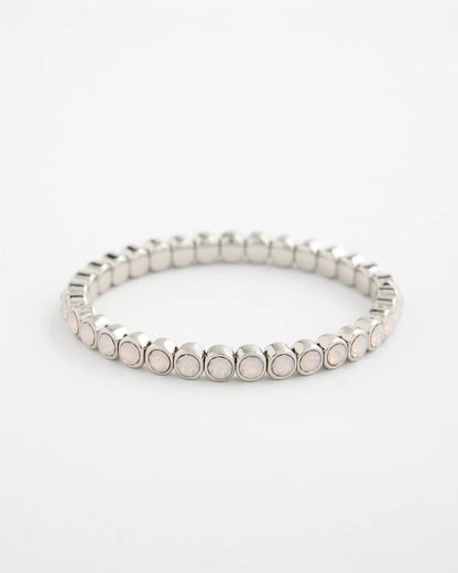 Chico's Exclusive - Shiny Round Stretch Bracelet Iridescence