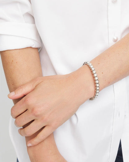 Chico's Exclusive - Shiny Round Stretch Bracelet Iridescence