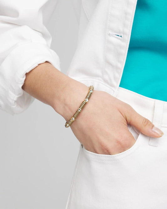 Chico's Discount - Goldtone Stretch Bracelet Gold