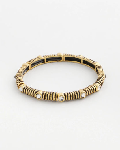 Chico's Discount - Goldtone Stretch Bracelet Gold