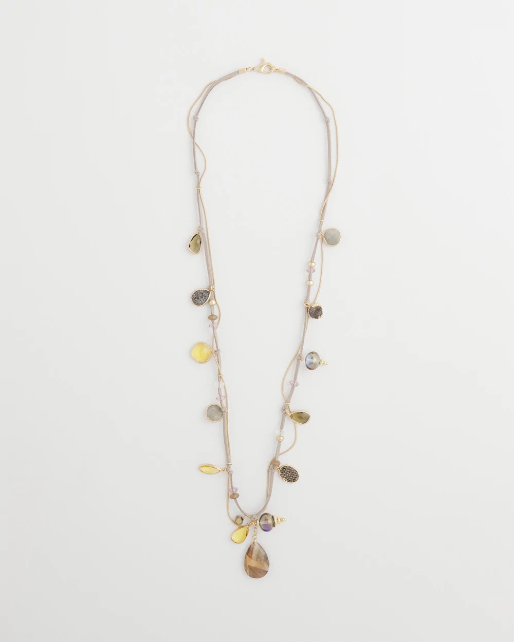 Chico's Great Value - Drop Off Pendant Necklace Neutral