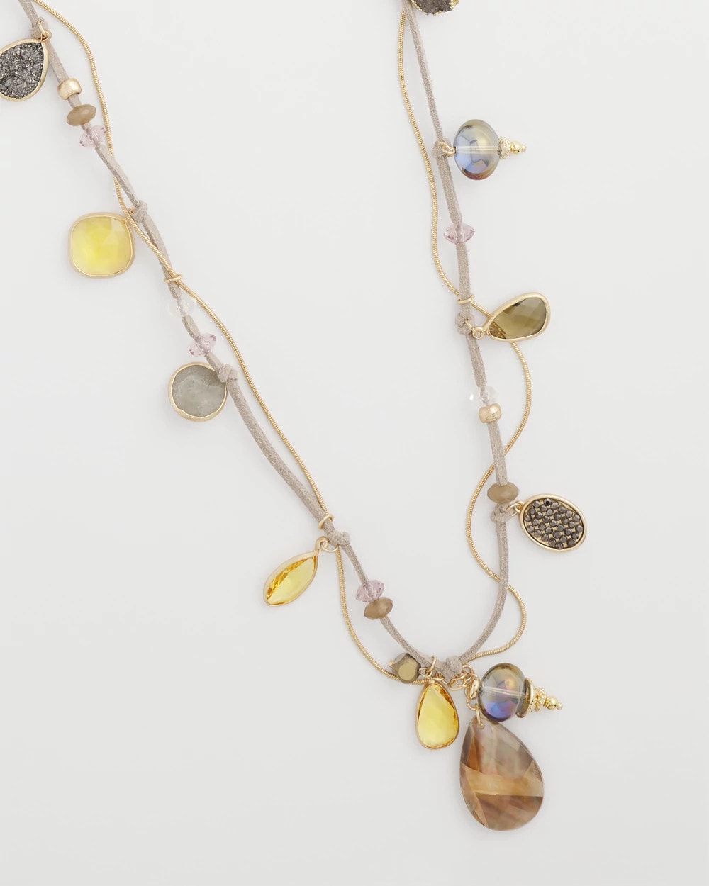 Chico's Great Value - Drop Off Pendant Necklace Neutral