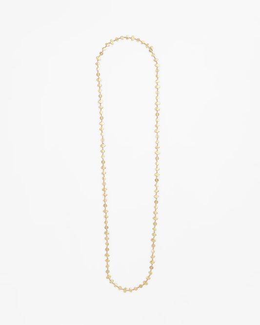 Chico's Recommended - Gold Nugget Single Strand Necklace Gold