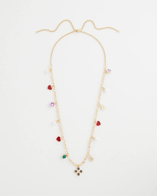 Chico's Everyday - Adjustable Charm Necklace Multi